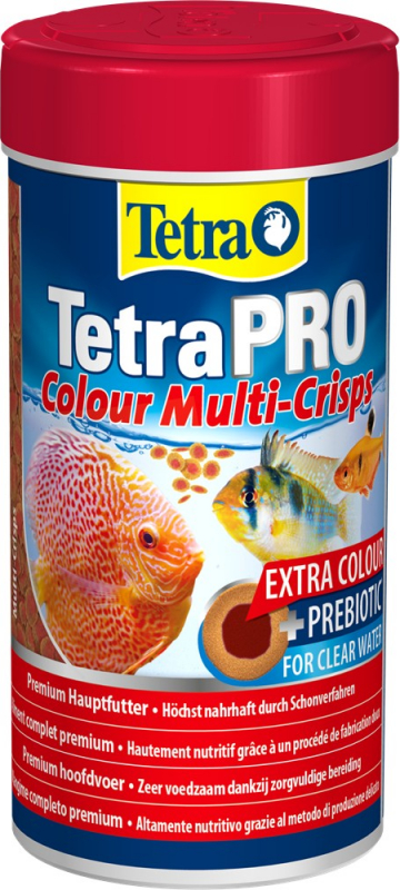 Tetra PRO Colour Multi-Crisps Aliment premium pour poissons d'aquarium