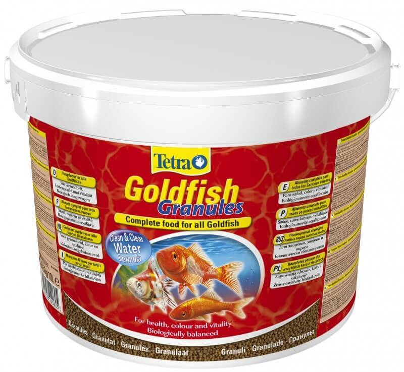 Tetra Goldfish Granules 500ml, 1L et 10L