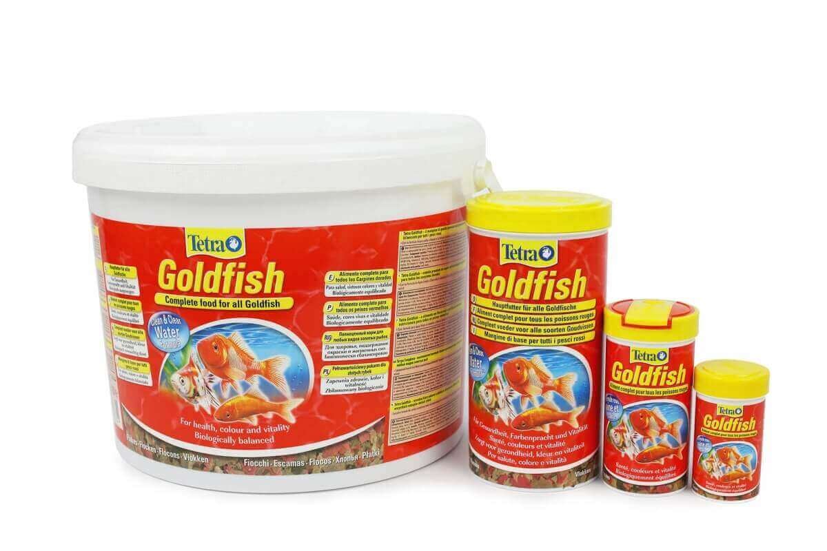 Tetra goldfish mangime in fiocchi per pesci rossi