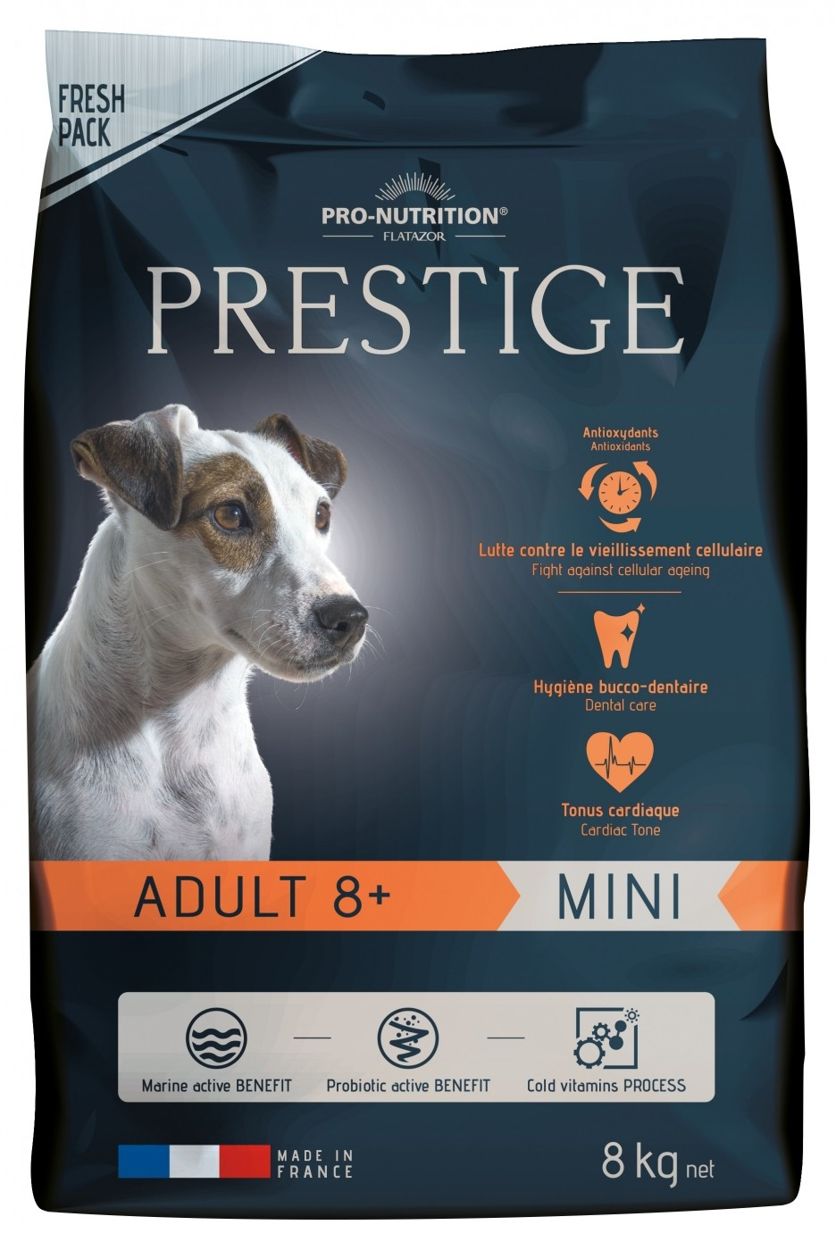 Flatazor Prestige Adult Mini 8+ para perros mayores de raza pequeña
