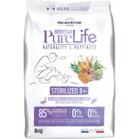 PRO-NUTRITION Flatazor Pure Life Senza Cereali Sterilized 8+ per Gatti Senior Sterilizzati