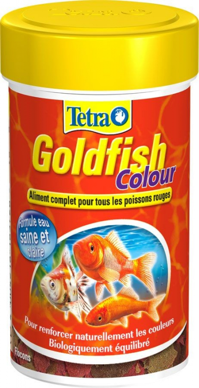 Tetra Goldfish Color Coulour flocos para peixes vermelhos