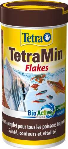 Tetra TetraMin Crisps 250ml Nourriture en flocons pour poissons