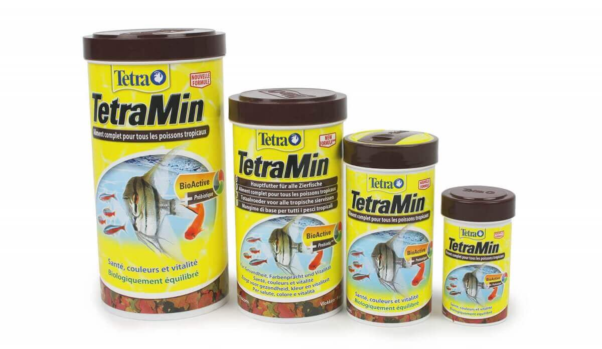 Tetra TetraMin flocons pour poissons tropicaux de 100ml à 10L