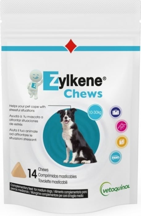 Vetoquinol Zylkene Chews для собак и кошек