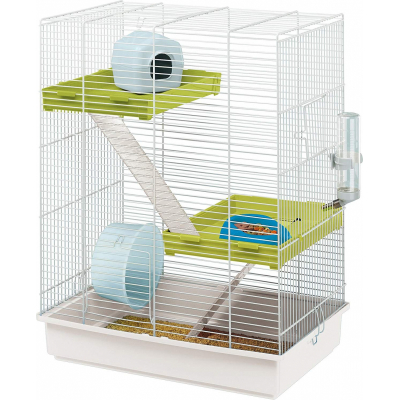 Cage pour petit rongeur - 46 cm - Hamster Tris