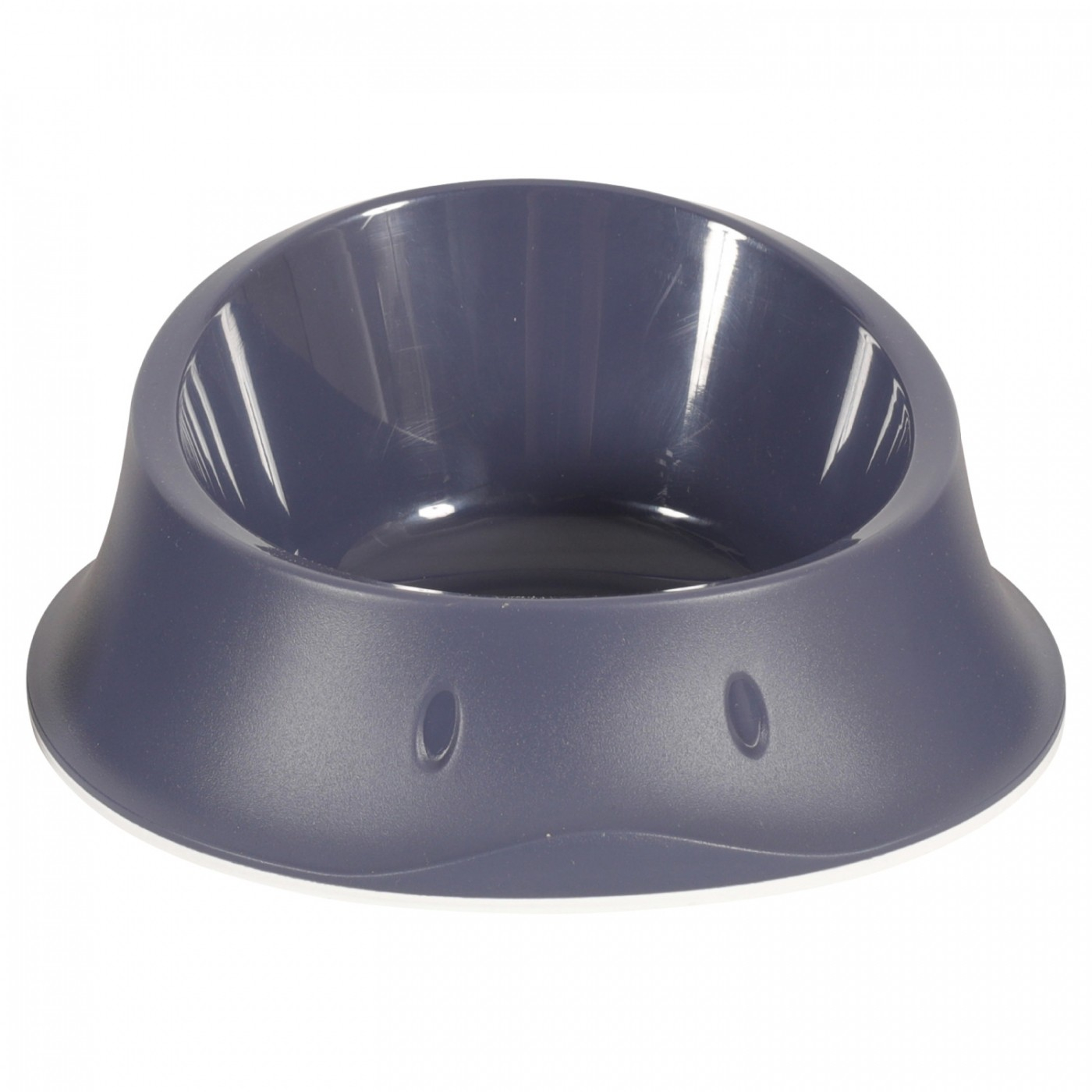 Kunststof voerbak Smart Bowl antislip blauw