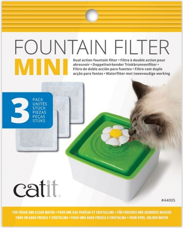 Doppelwirkungsfilter für Katzenbrunnen Catit Mini Flower