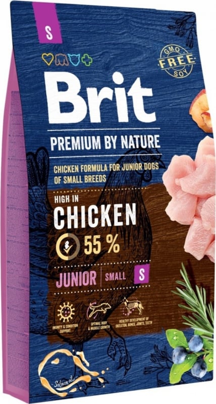 BRIT Premium By Nature Junior S pour chiot de petite taille