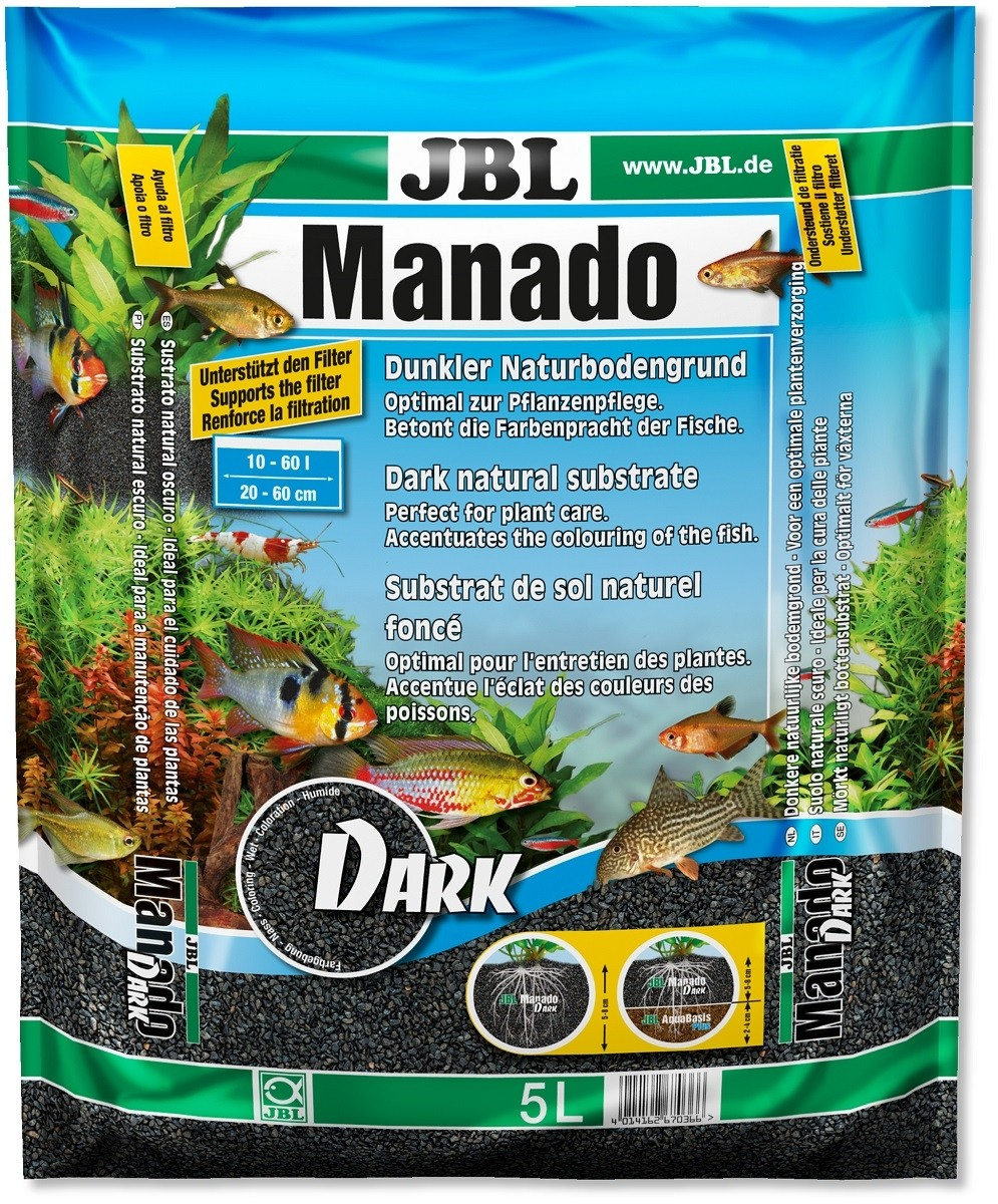 JBL Manado Dark bodem voor aquarium