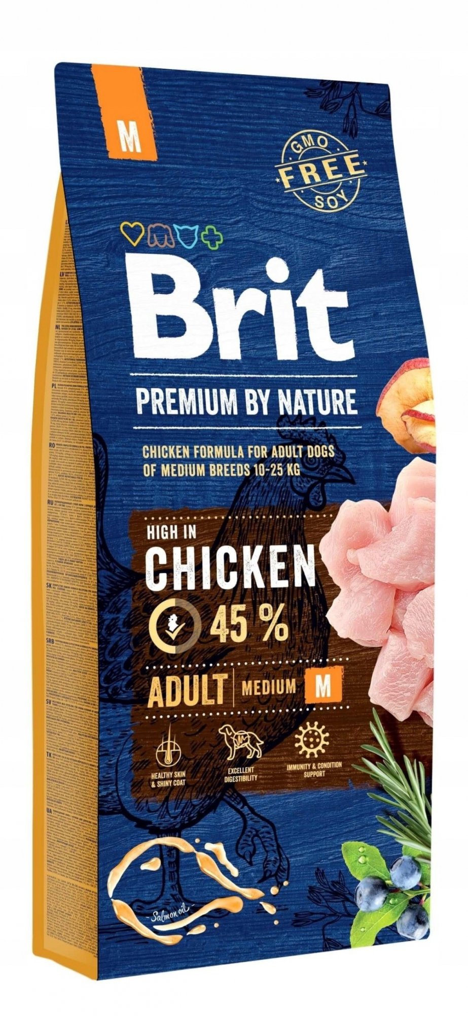 BRIT Premium By Nature Adult Medium Pienso para perros de razas medianas