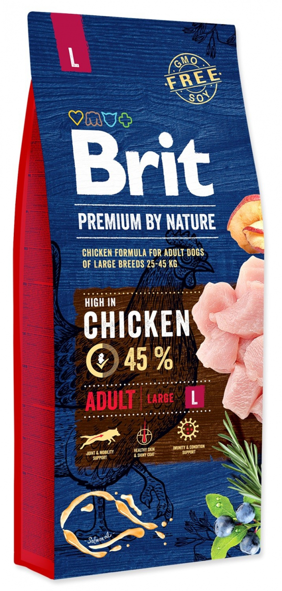 BRIT Premium By Nature Adult L pour Chien adulte de grande taille
