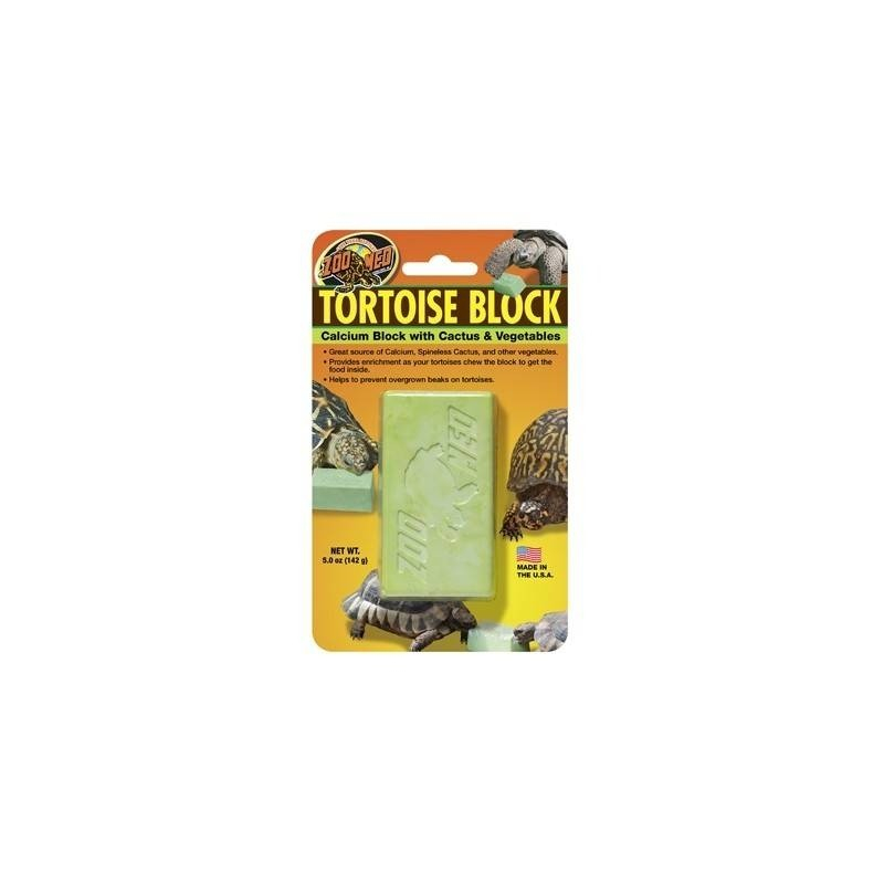 Zoomed Tortoise Block Bloque de calcio para tortugas