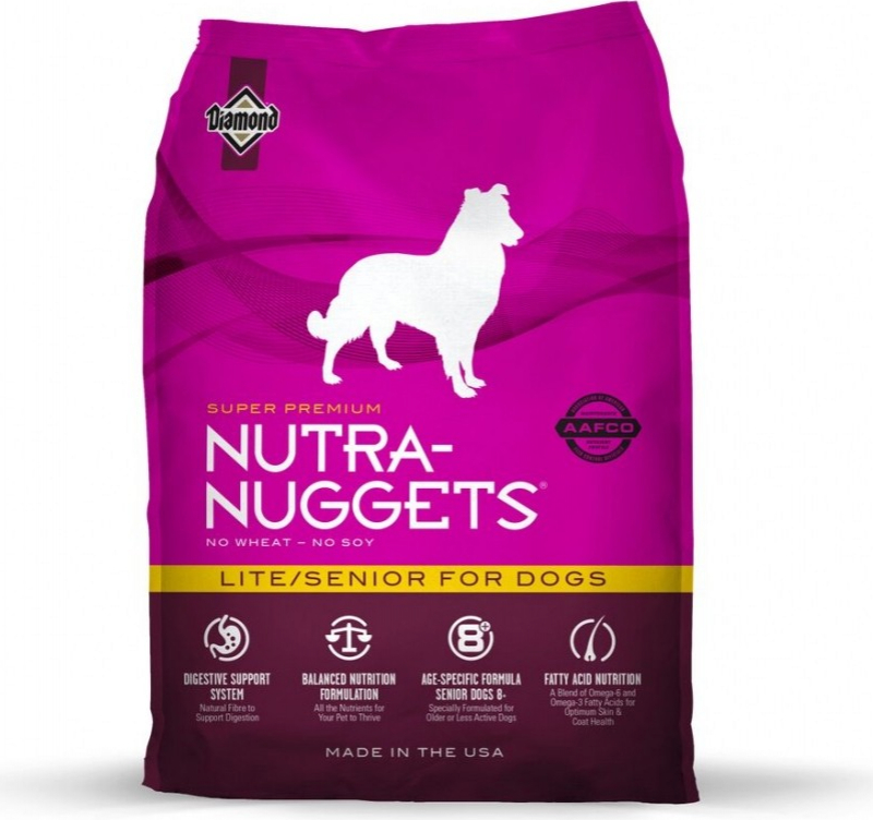 NUTRA NUGGETS Lite &amp; Senior für übergewichtige oder älterte Hunde