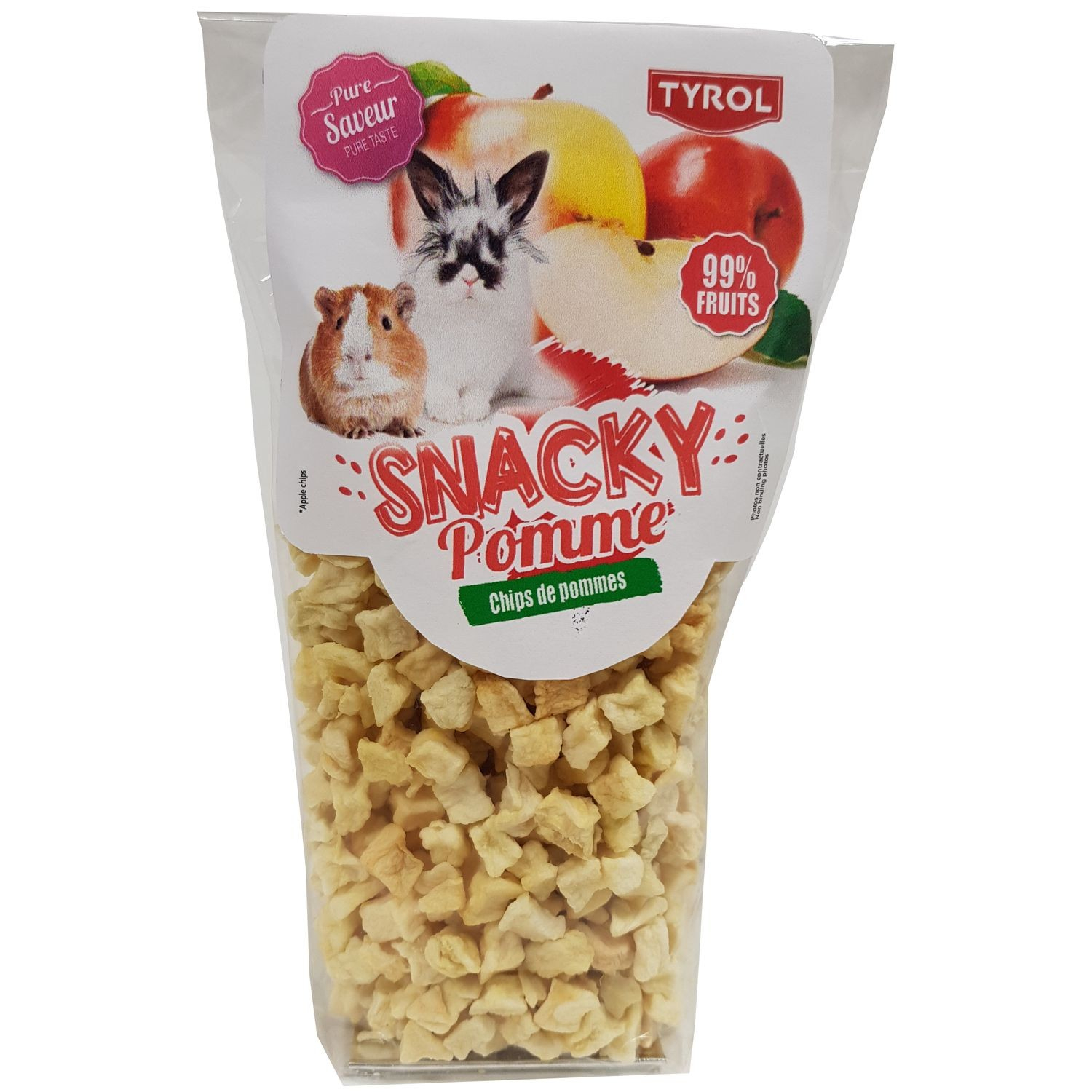 Tyrol Snacky Pomme pour rongeurs 
