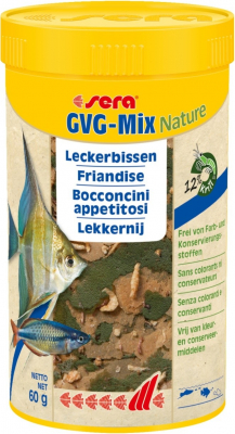 Sera GVG-Mix Nature golosinas naturales para peces