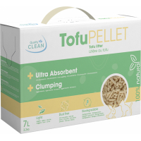 Arena vegetal aglomerante TofuPellets Quality Clean - 7 L