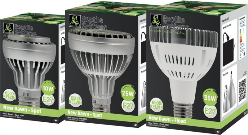 Reptile Systems New Dawn Lampe Led Verticale 