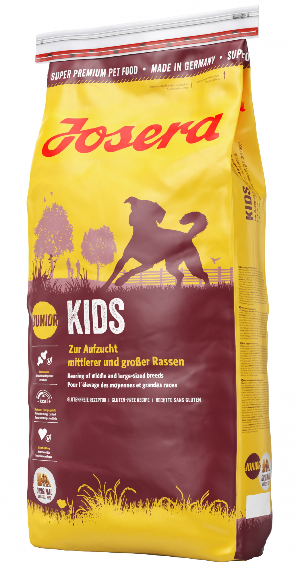 JOSERA Daily Kids - Ração seca para cachorros de porte médio/grande
