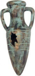 Amphore bronze 10 cm avec diffuseur