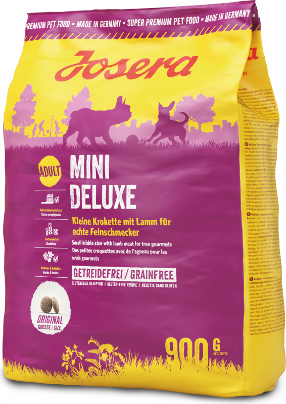 JOSERA Mini Deluxe Senza Cereali per Cani Adulti di Taglia Piccola
