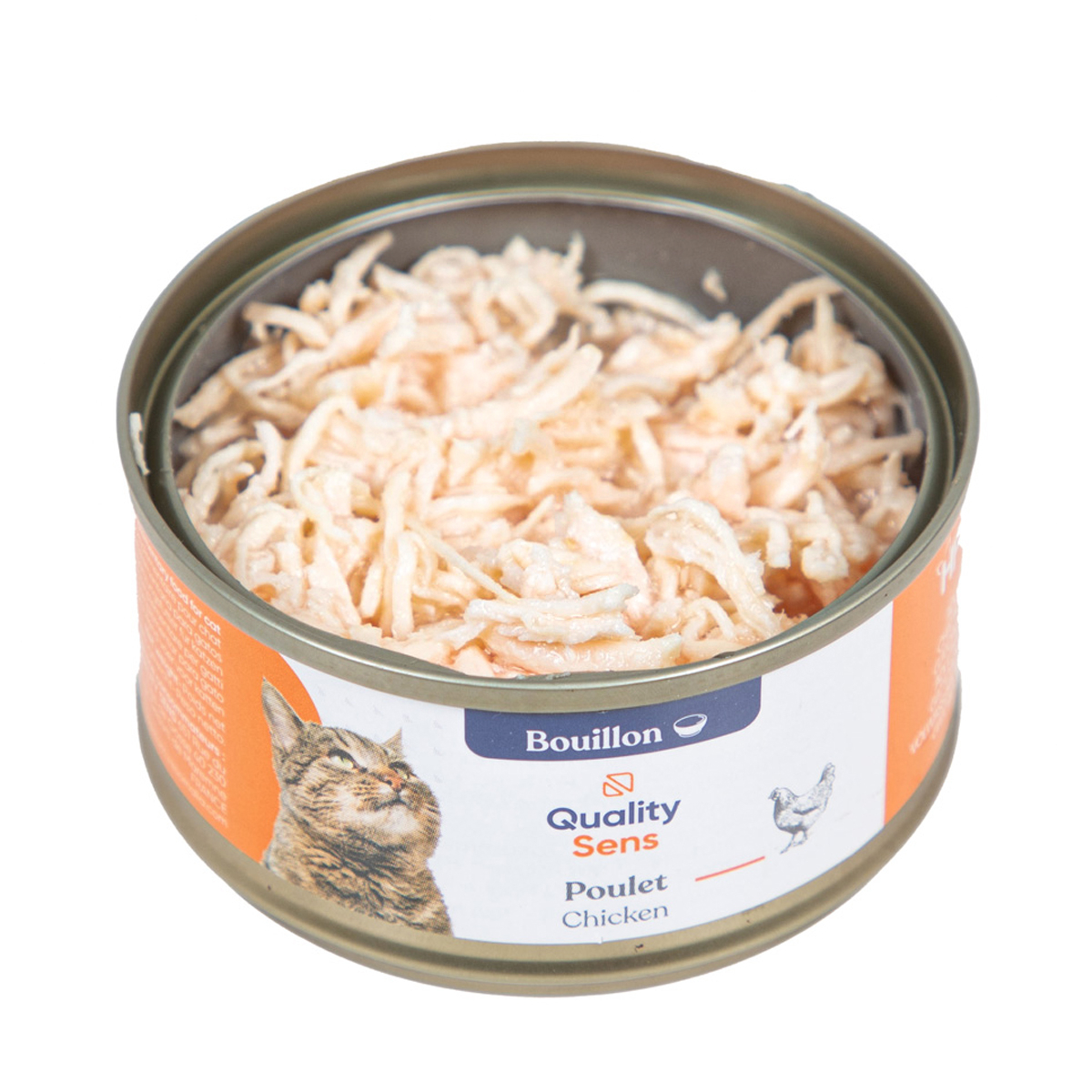 Alimentation humide pour chat stérilisé goût poulet/saumon Wetline Ownat -  85g