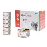 QUALITY SENS HFG - 100% natuurlijk natvoer in bouillon Cat & Kitten