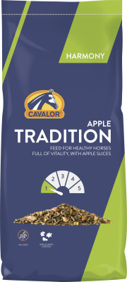 Cavalor Tradition Apple muesli para caballos de ocio