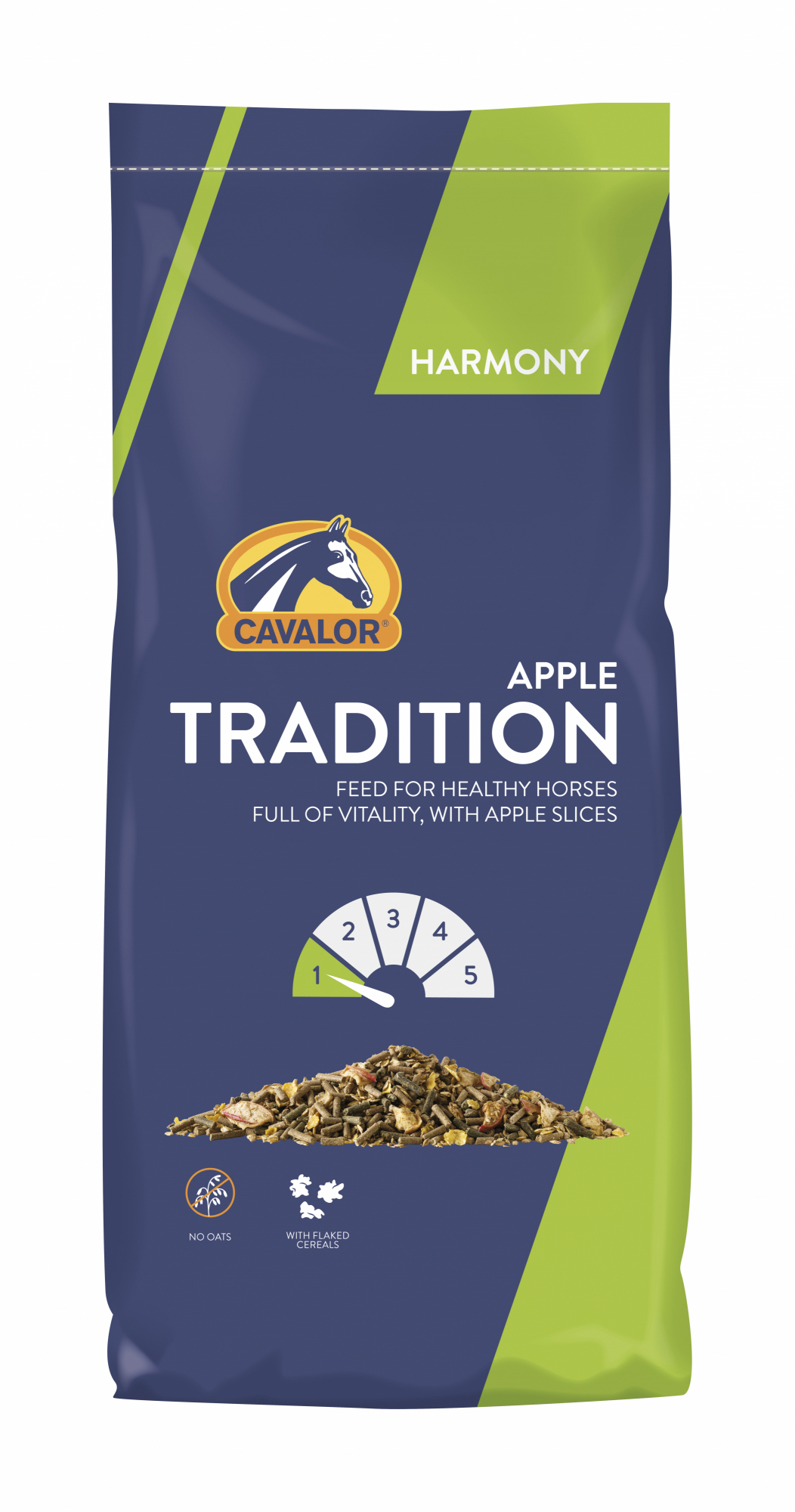 Cavalor HARMONY Tradition Apple - Alimento para cavalos de lazer