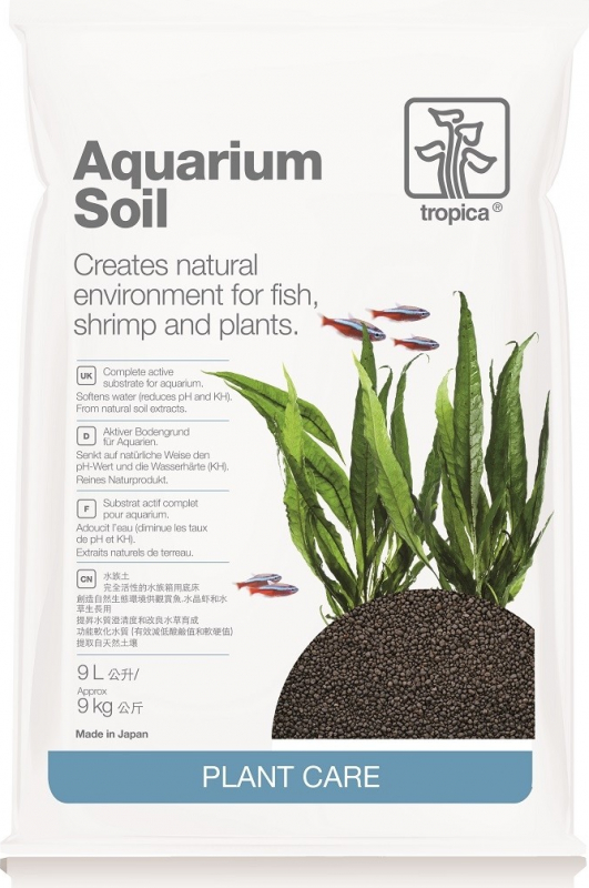 Tropica Aquarium Soil Substrat complet actif et naturel