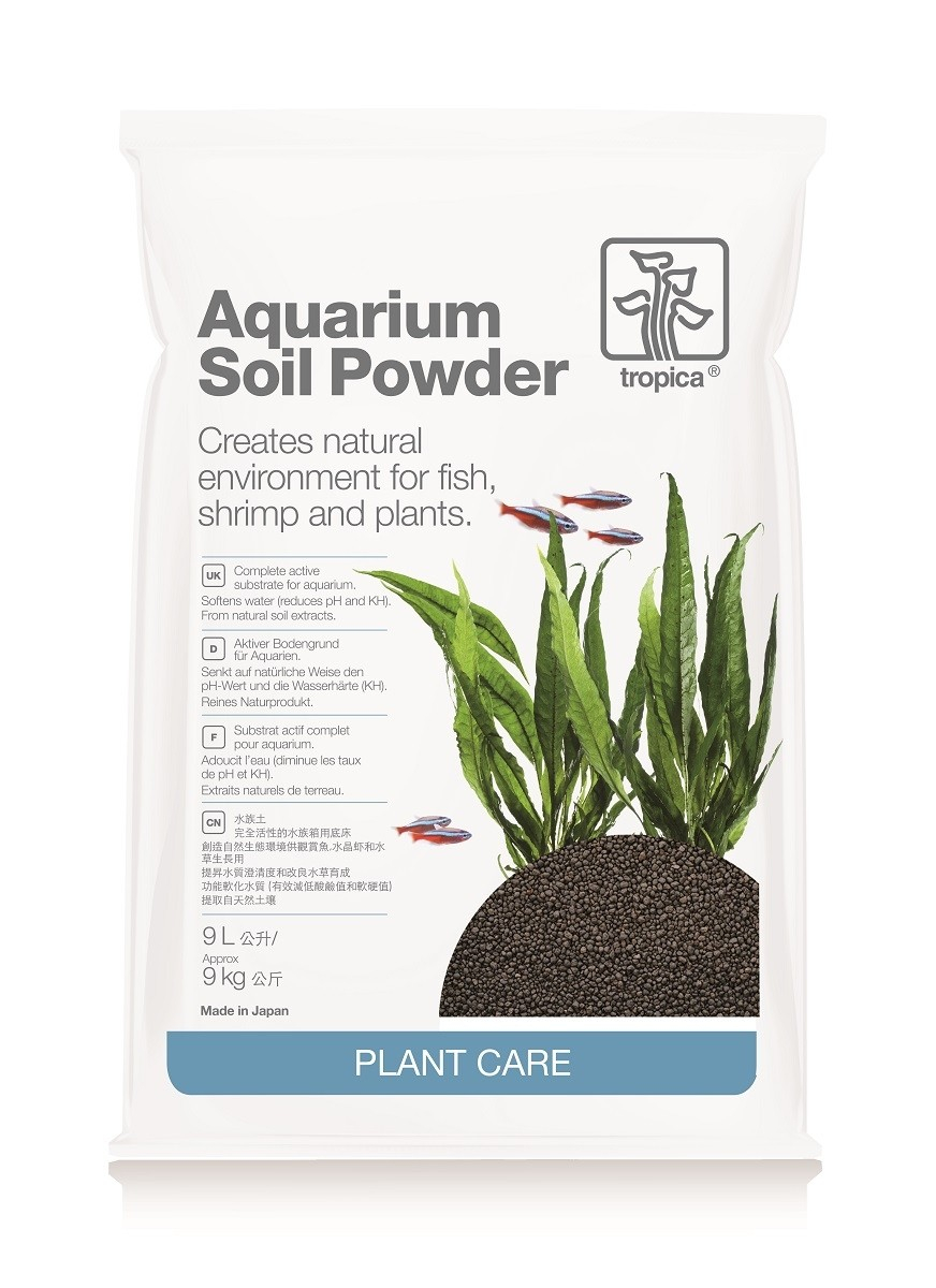 Tropica Aquarium Soil Powder Sustrato para plantas de acuario