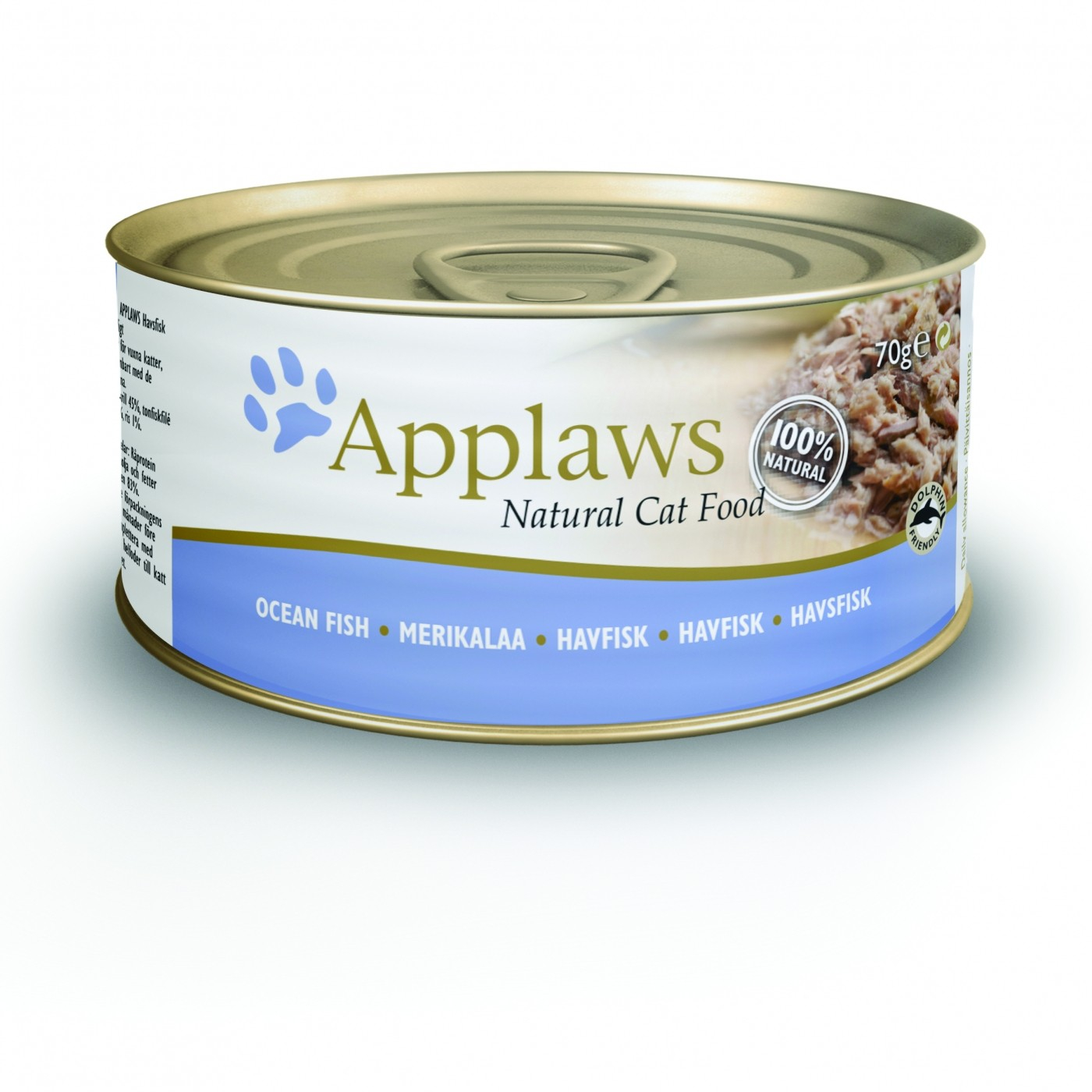 APPLAWS Pack de 12 Latas de 70g em caldo para gatos adultos 70g - 3 sabores
