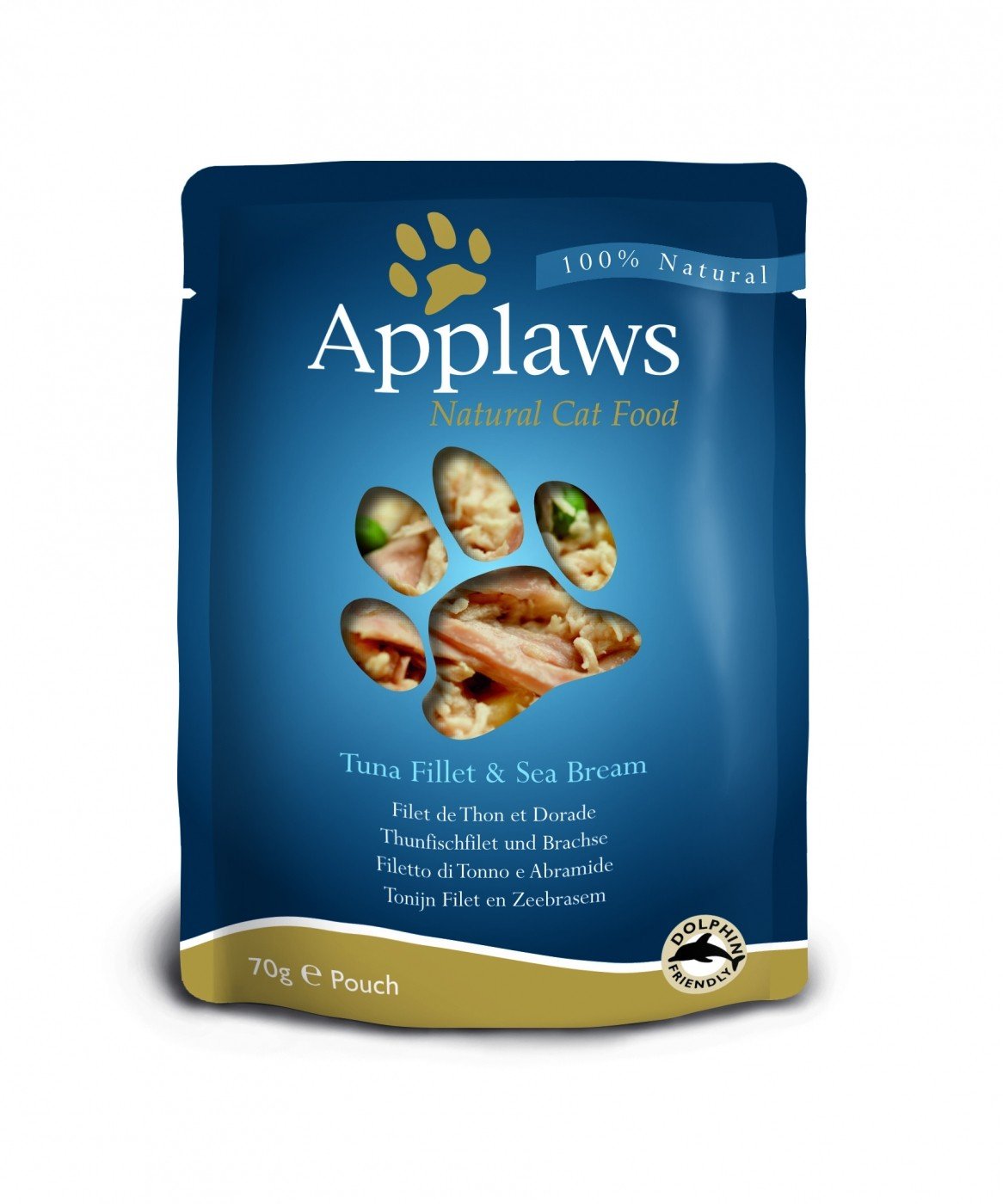 APPLAWS 100% natural Comida húmeda para gatos 70g - 6 recetas