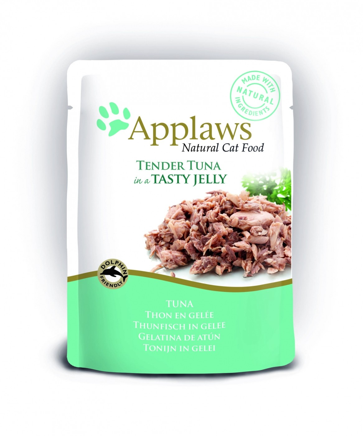 APPLAWS Comida húmeda en gelatina para gatos 70g - 6 recetas