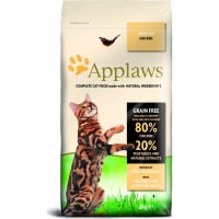APPLAWS Grain Free Pollo pienso para gatos adultos sin cereales