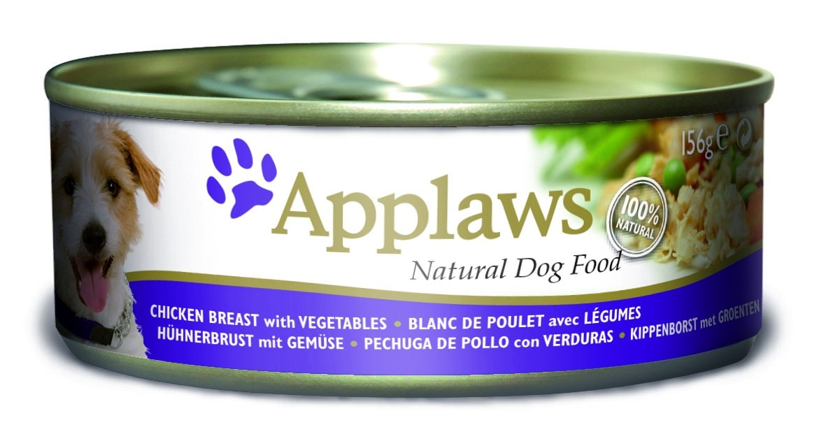 APPLAWS Comida 100% Natural de 156g para perros