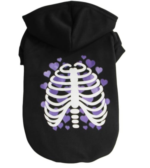 Sweat-shirt Esqueleto para cão Zolia Festive Halloween - Vários Tamanhos disponiveis