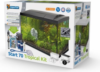 Superfish START Kit 70 Tropical Kit Noir ou Blanc