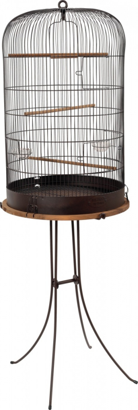 Cage oiseau Rétro Marthe - H74cm