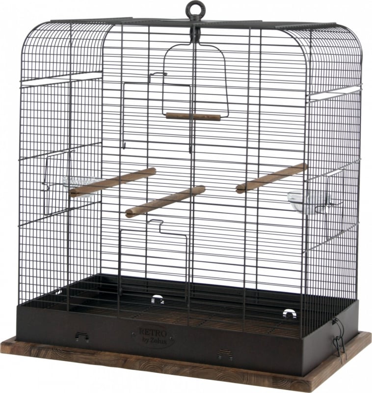Cage oiseau Rétro Madeleine - H62cm