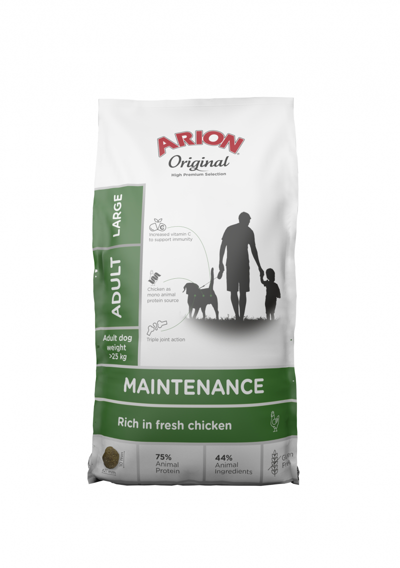 ARION Original Maintenance Adult Large com frango para cão de grande porte