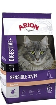 ARION ORIGINAL Cat Sensible 32/19 mit Lachs für empfindliche Katzen