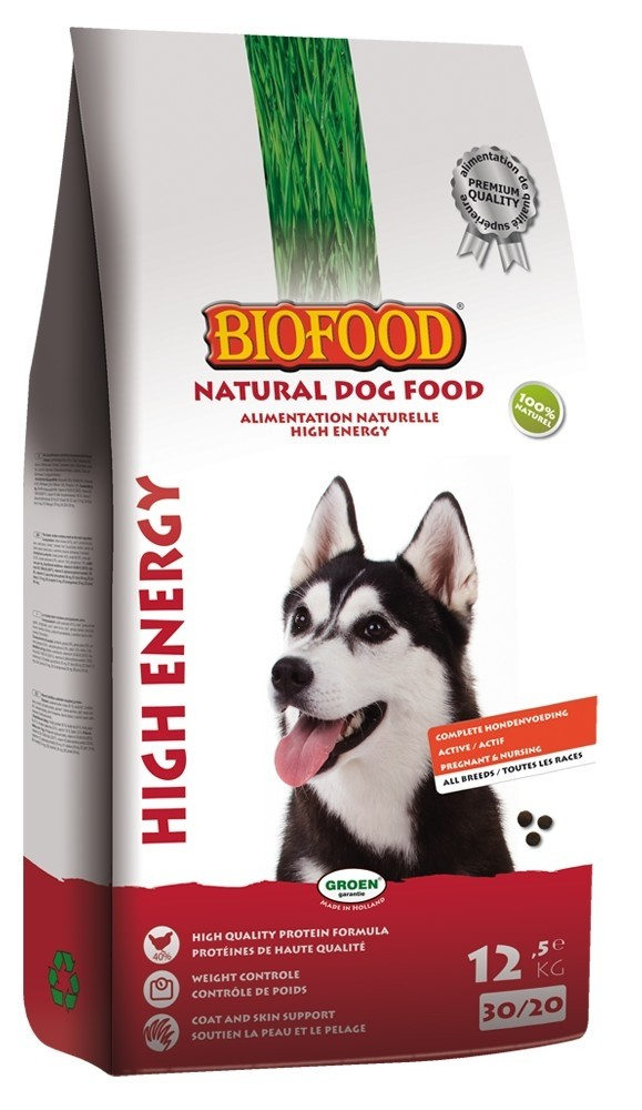 BF PETFOOD - BIOFOOD High Energy 30/20 pour Chien Adulte Actif