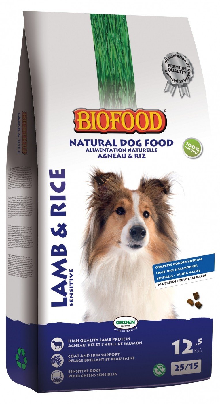 BF PETFOOD - BIOFOOD Lamb & Rice Adult 25/15 para Cães Adultos Médios / Maxi Sensíveis