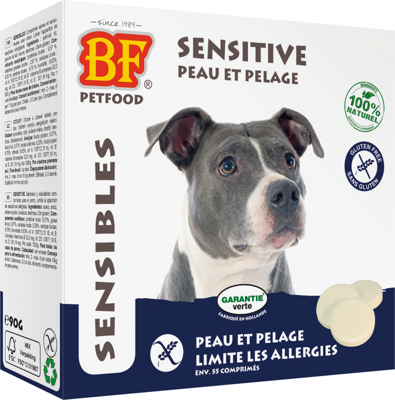 BF PETFOOD - BIOFOOD Comprimés pour la Peau & le Pelage du chien 