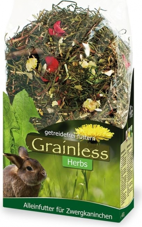 JR FARM Grainless Herbs voor dwergkonijnen