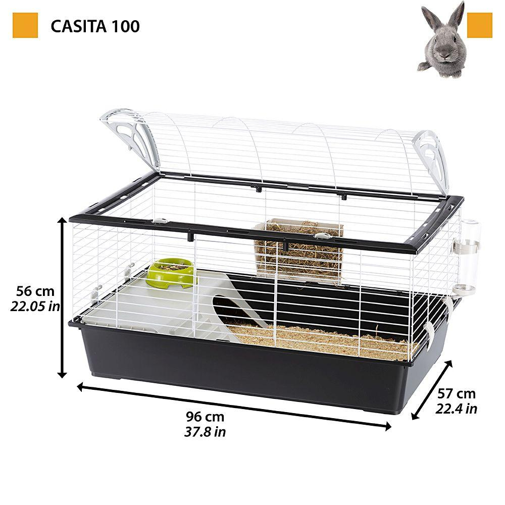 Käfig für Kleintiere - 96 cm - Ferplast Casita 100