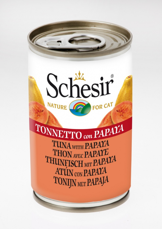 SCHESIR natvoer tonijn & papaya, 140g