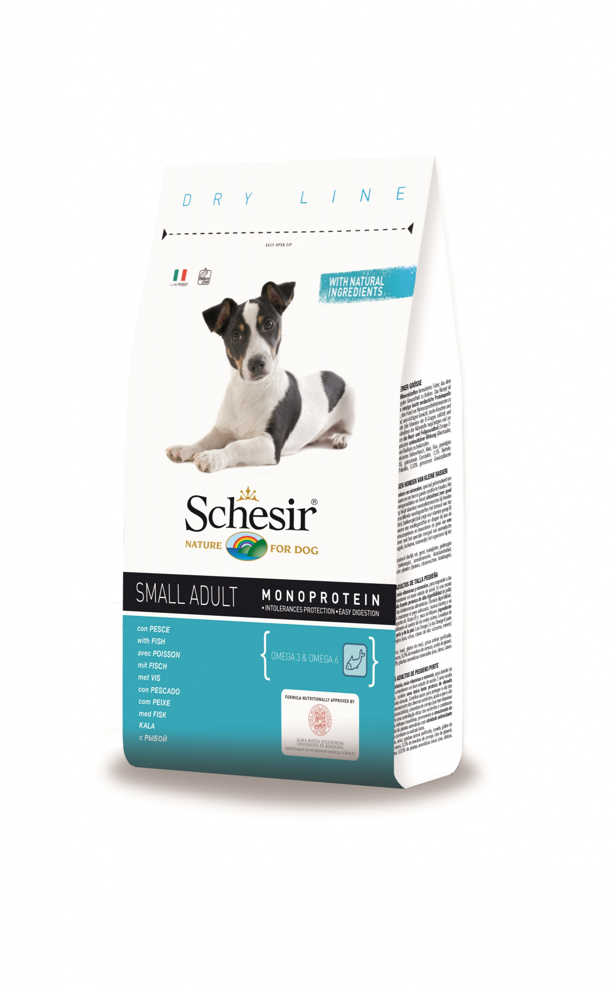 SCHESIR Maintenance - Alimento seco de peixe para cão adulto de porte pequeno