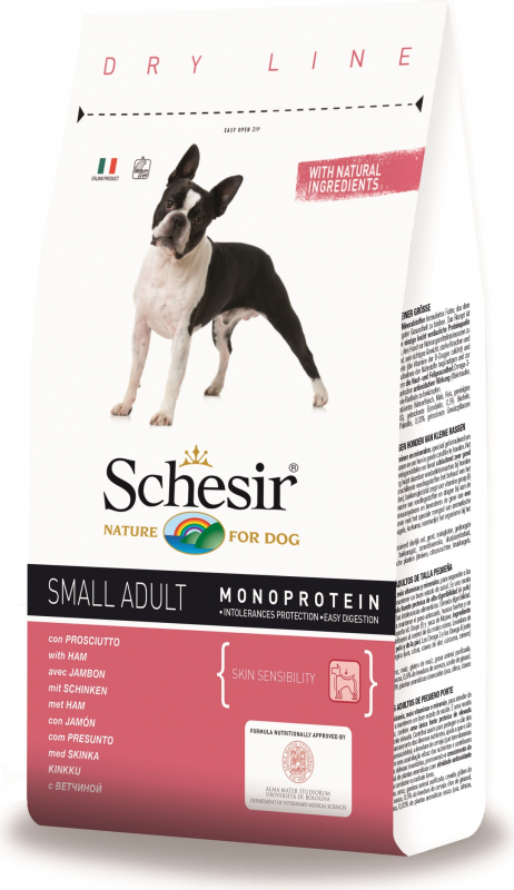 SCHESIR Monoprotein Small Adult Pienso para perros de razas pequeñas de jamón